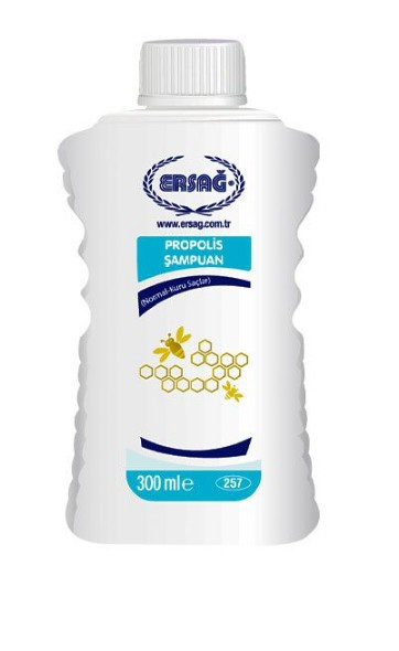 Art: 0257 ERSAG. SHAMPOO MIT PROPOLIS (FÜR NORMALE BIS TROCKENE HAARE) 300 ML.