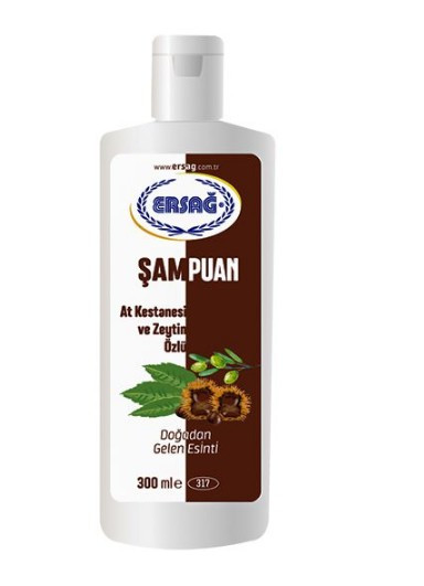 Art: 0317 ERSAG. SHAMPOO MIT RASSKASTANIEN UND OLIVENÖL EXTRAKT 300 ml