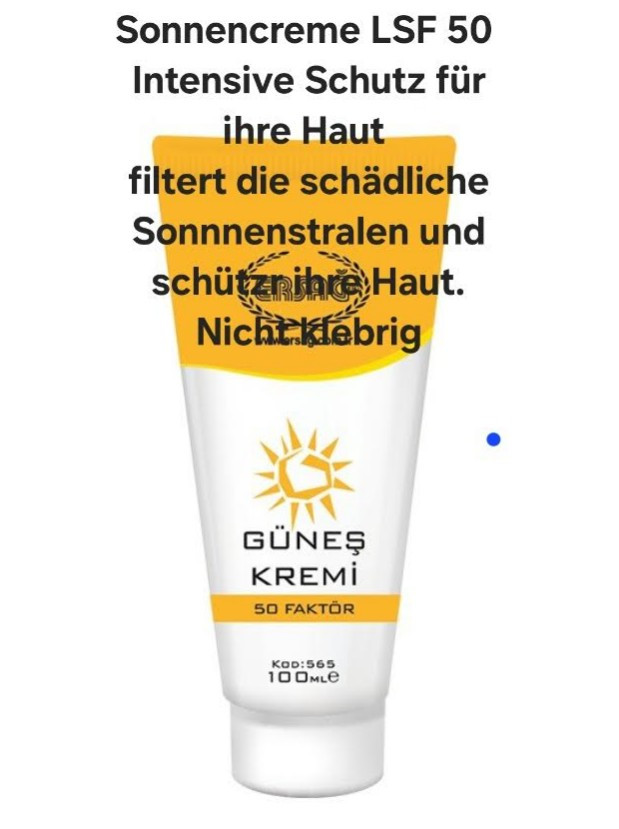 Art: 0565 SONNENCREME LSF 50 Gegen sonnenbrand, nicht klebrig 100 ML Original