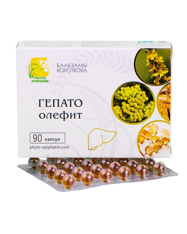 GEPATO-olefit Balsam Korotkova 90 Kapseln