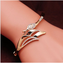 Art: 395 Gold Armband mit Strass