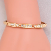 Art: 397 Gold Armband mit Strass