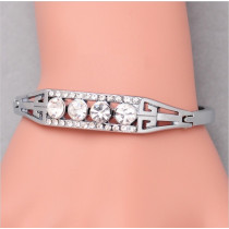 Art: 398 Silber Armband mit Strass