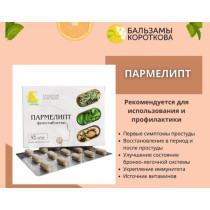  PHYTO TABLETTEN  PARMELYPTUS BALSAM KOROTKOVA  45 st 