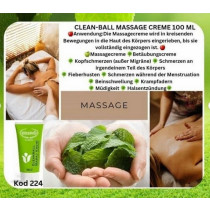 Art: 224 Ersag ECO CLEAN-BALL MASSAGE CREME 100 ML